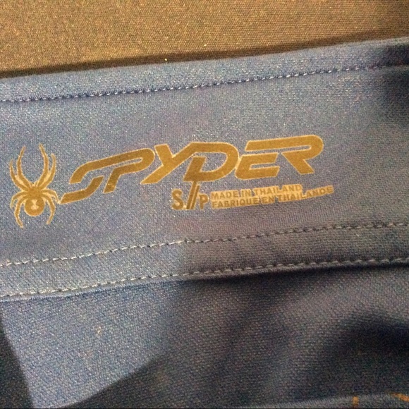 Spyder Mens 1/4 zip Pullover Ski Shirt - Picture 7 of 9